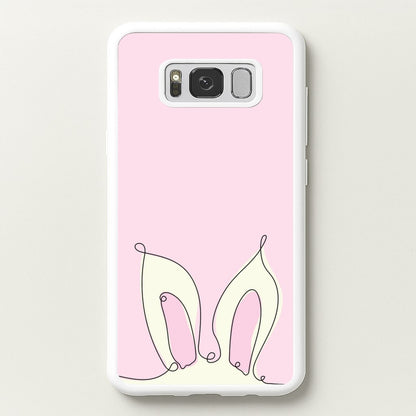 Outline Bunny Ears  - Easter Phone Case for Galaxy S8 Plus