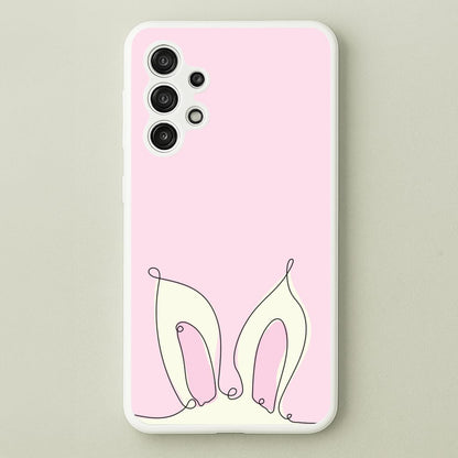 Outline Bunny Ears  - Easter Phone Case for Galaxy A13
