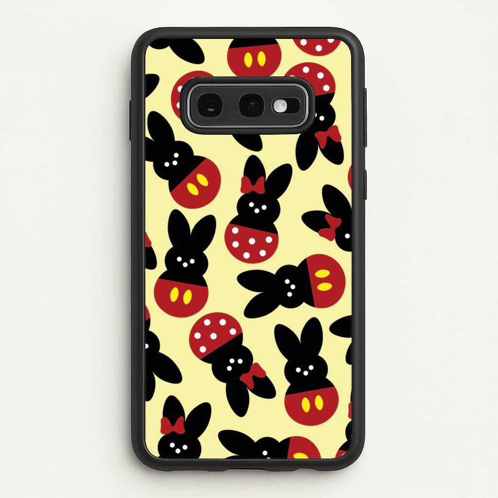 Mouse Peeps Pattern  - Easter Phone Case for Galaxy S10e