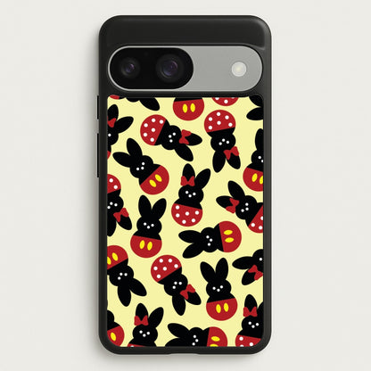 Mouse Peeps Pattern  - Easter Phone Case for Google Pixel 9 / 9 Pro