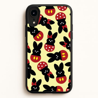 Mouse Peeps Pattern  - Easter Phone Case for iPhone XR