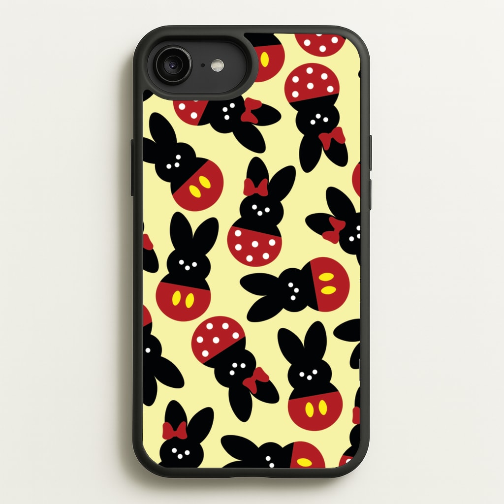 Mouse Peeps Pattern  - Easter Phone Case for iPhone 6 Plus / 7 Plus / 8 Plus