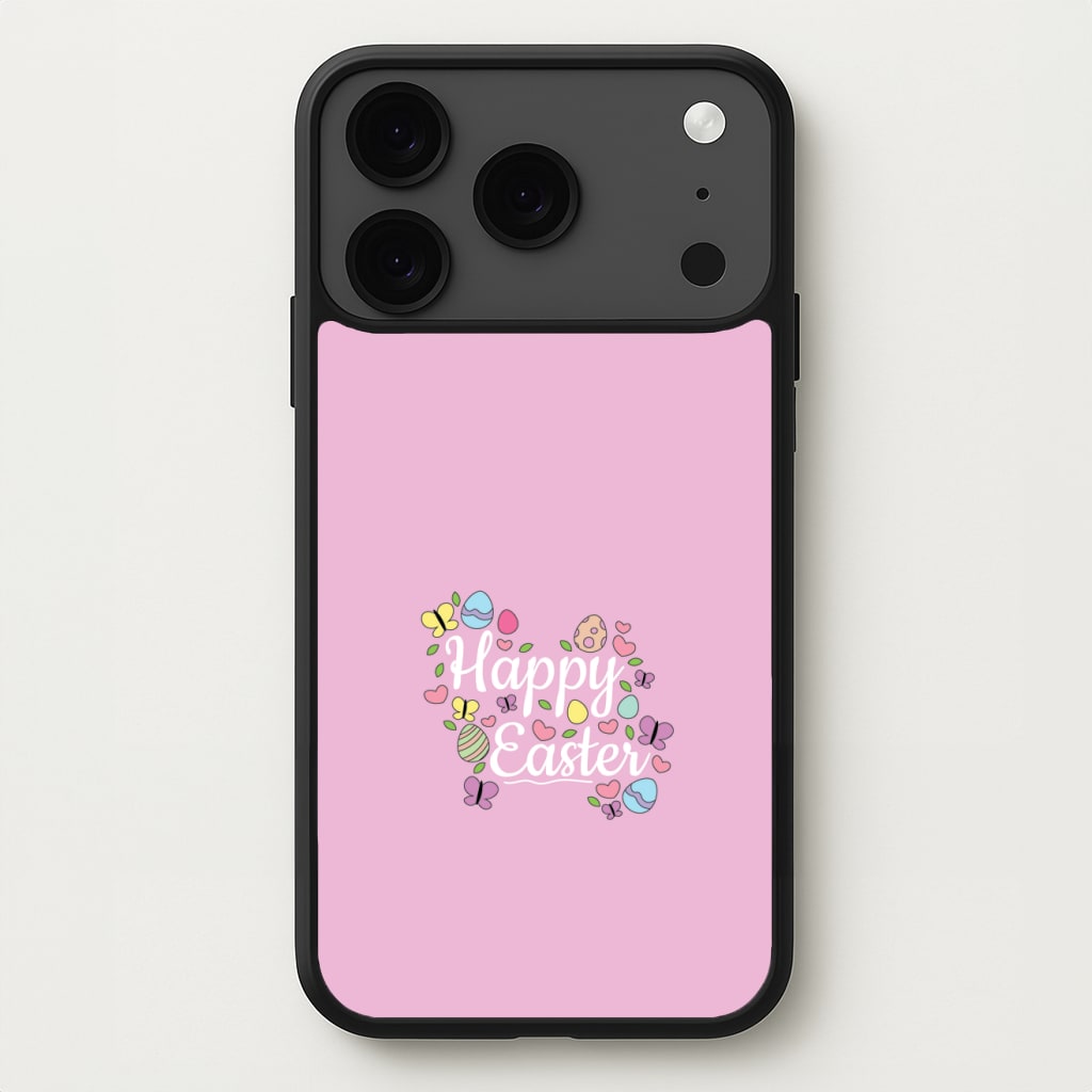 Happy Easter 2025 Phone Case for iPhone 17 Pro Max