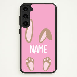 Brown Bunny Personalised  - Easter Phone Case for Galaxy S23 Plus