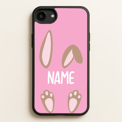 Brown Bunny Personalised  - Easter Phone Case for iPhone 6 / 7 / 8 / SE