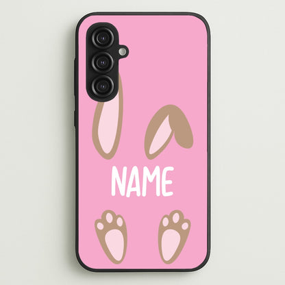 Brown Bunny Personalised  - Easter Phone Case for Galaxy S23FE