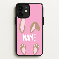 Brown Bunny Personalised  - Easter Phone Case for iPhone 11