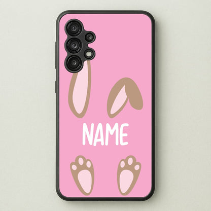 Brown Bunny Personalised  - Easter Phone Case for Galaxy A13