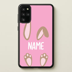 Brown Bunny Personalised  - Easter Phone Case for Galaxy S20 Plus