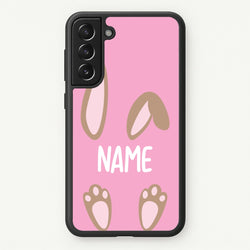 Brown Bunny Personalised  - Easter Phone Case for Galaxy S22