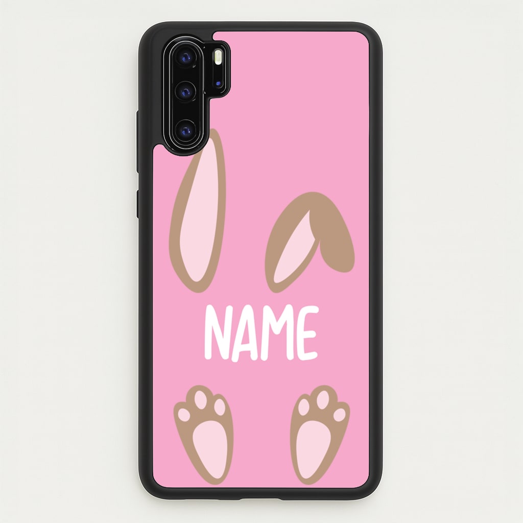 Brown Bunny Personalised  - Easter Phone Case for Huawei P30 Pro