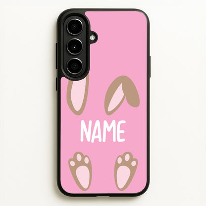 Brown Bunny Personalised  - Easter Phone Case for Galaxy A56