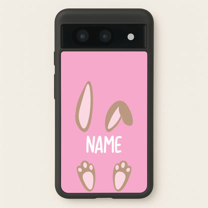 Brown Bunny Personalised  - Easter Phone Case for Google Pixel 8a