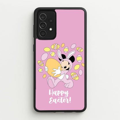 Happy Easter Pink   - Easter Phone Case for Galaxy A52 / A52s