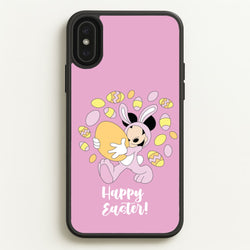 Happy Easter Pink   - Easter Phone Case for iPhone XS Max