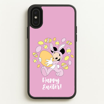 Happy Easter Pink   - Easter Phone Case for iPhone XS Max