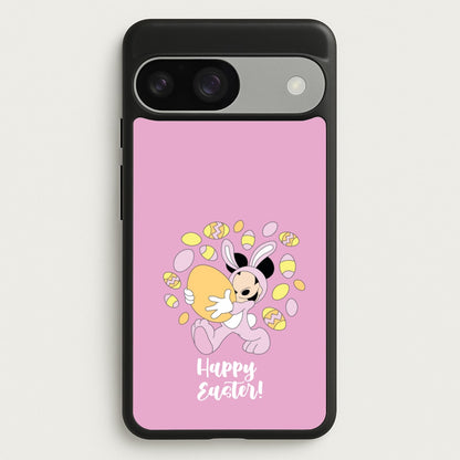 Happy Easter Pink   - Easter Phone Case for Google Pixel 9 / 9 Pro