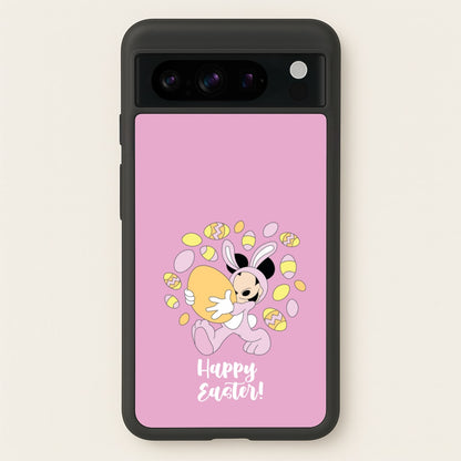 Happy Easter Pink   - Easter Phone Case for Google Pixel 8 Pro