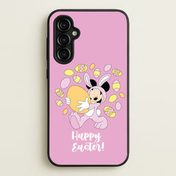 Happy Easter Pink   - Easter Phone Case for Galaxy A54