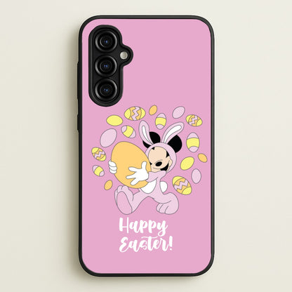 Happy Easter Pink   - Easter Phone Case for Galaxy A54