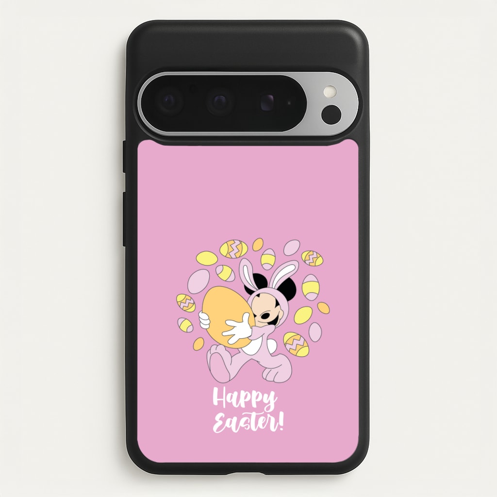 Happy Easter Pink   - Easter Phone Case for Google Pixel 9 Pro XL