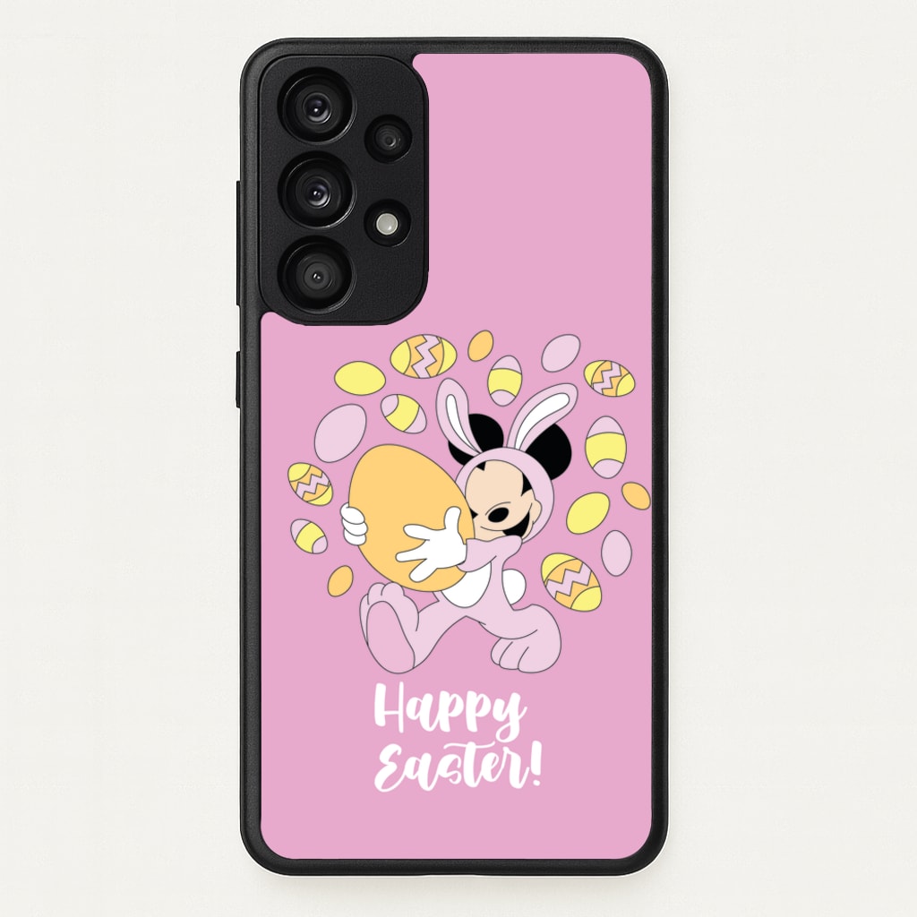 Happy Easter Pink   - Easter Phone Case for Galaxy A53