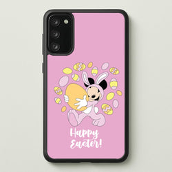 Happy Easter Pink   - Easter Phone Case for Galaxy S20