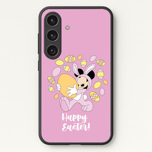 Happy Easter Pink   - Easter Phone Case for Galaxy S24