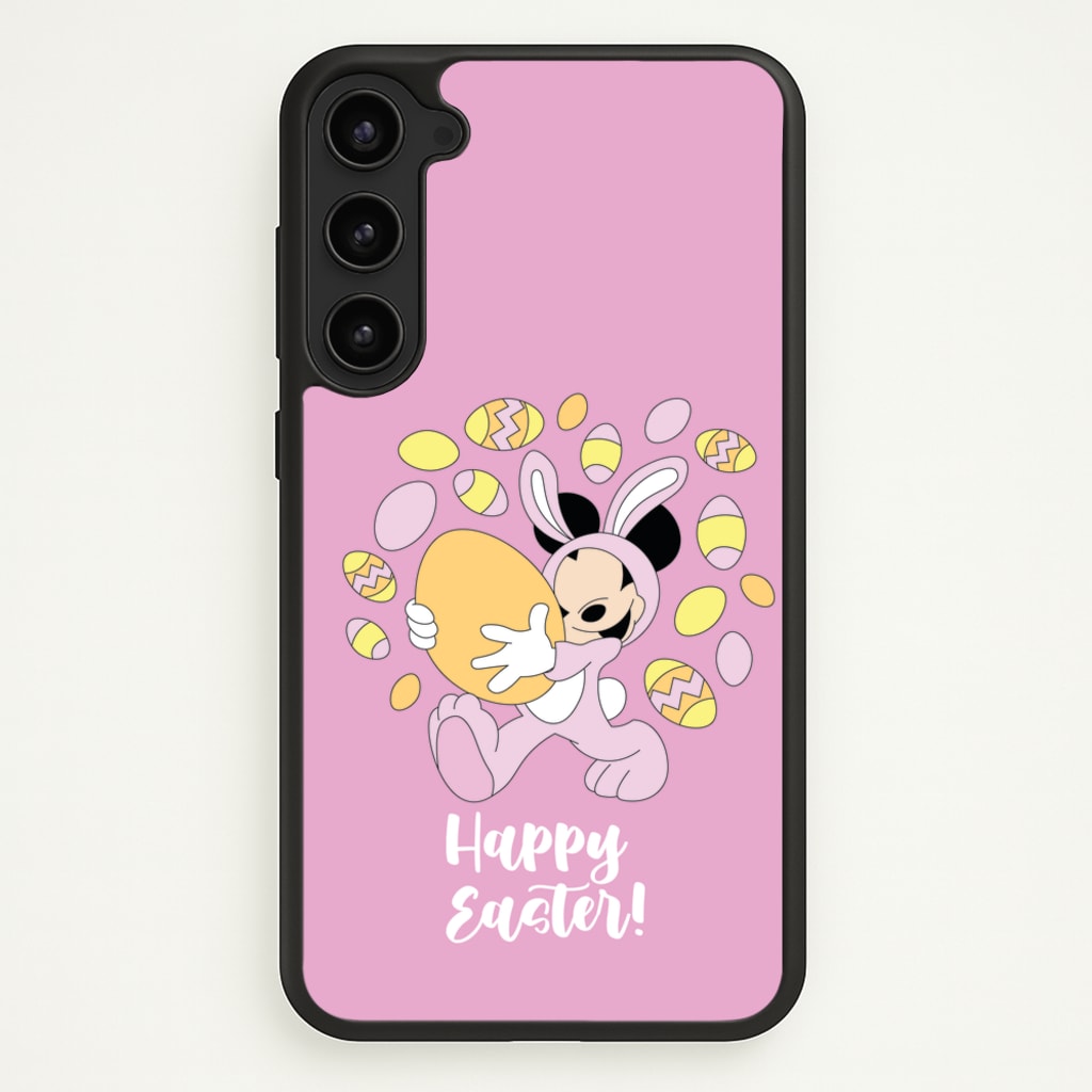Happy Easter Pink   - Easter Phone Case for Galaxy S23
