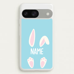 White Bunny Personalised  - Easter Phone Case for Google Pixel 9 / 9 Pro