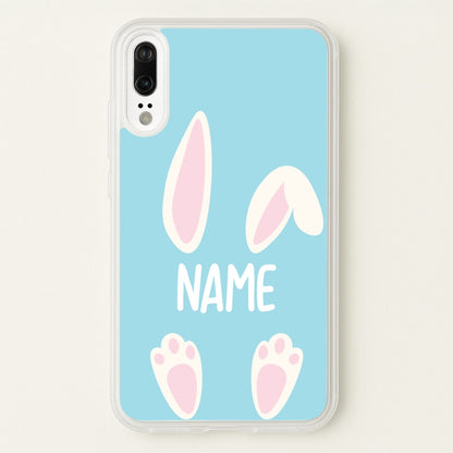 White Bunny Personalised  - Easter Phone Case for Huawei P20
