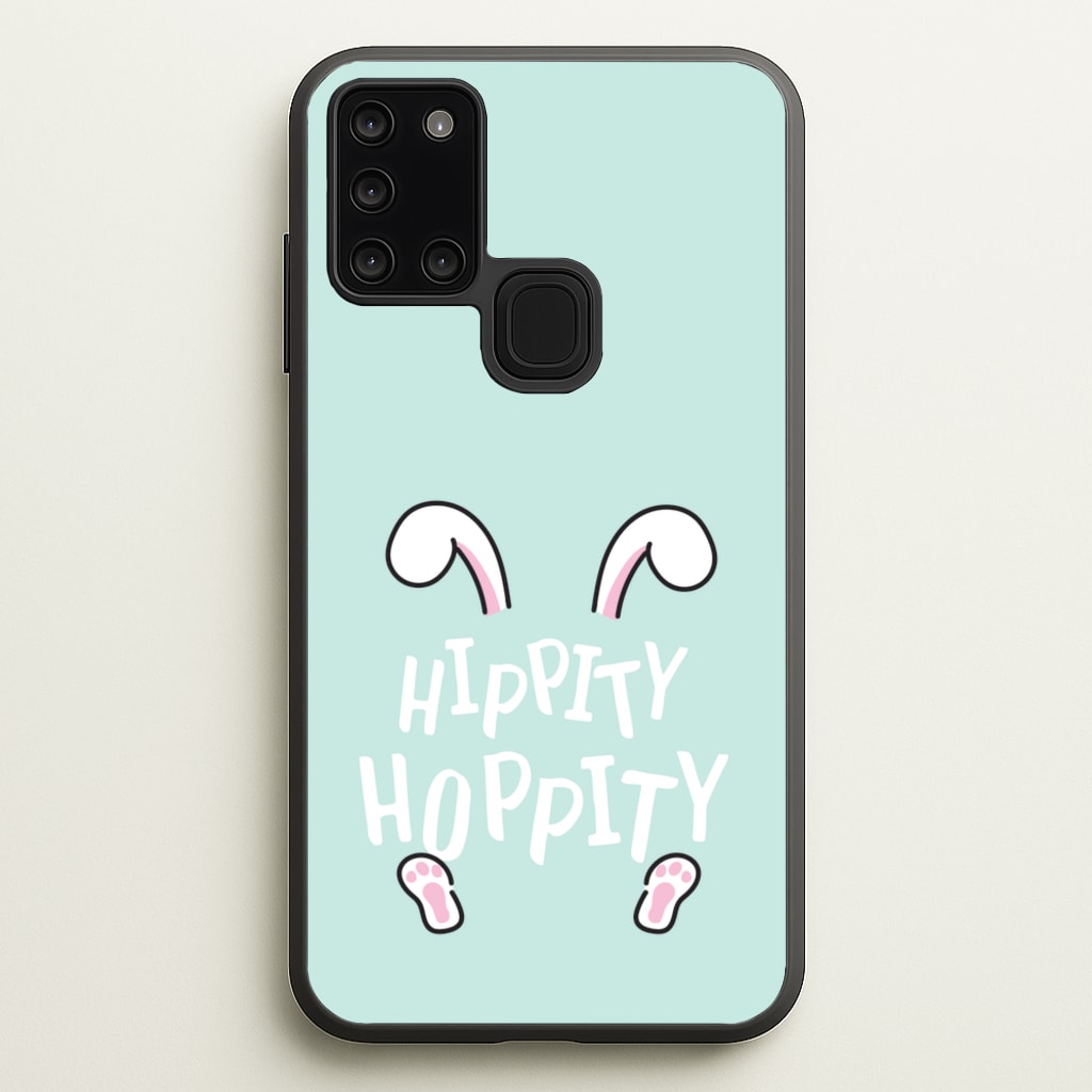 Hippity Hoppity  - Easter Phone Case for Galaxy A21s
