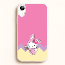 Cute Bunny 2025  - Easter Phone Case for iPhone XR