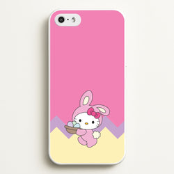 Cute Bunny 2025  - Easter Phone Case for iPhone 5 / 5s / SE 2016