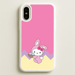 Cute Bunny 2025  - Easter Phone Case for iPhone X / XS