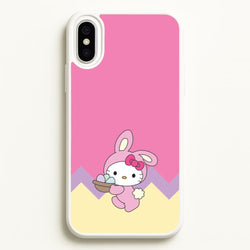 Cute Bunny 2025  - Easter Phone Case for iPhone XS Max