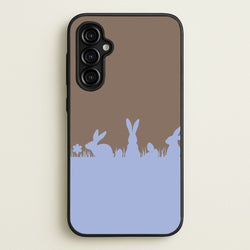 Bunny Outline   - Easter Phone Case for Galaxy A54