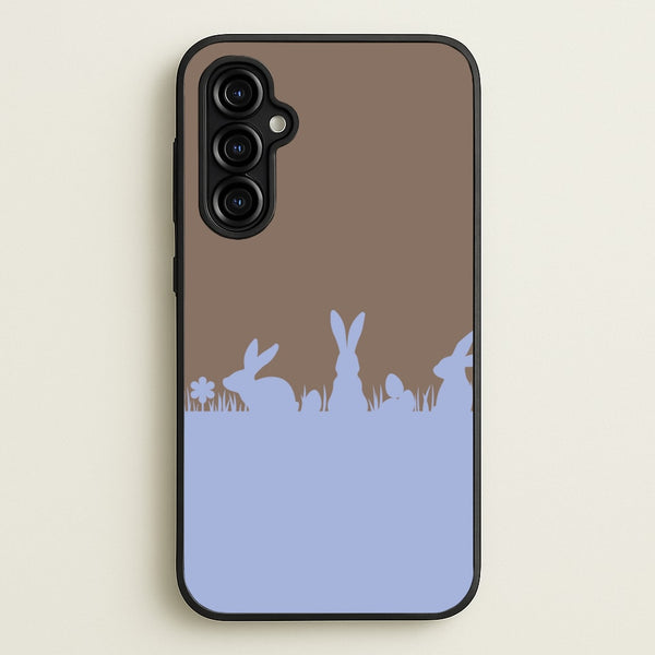 Bunny Outline   - Easter Phone Case for Galaxy A54