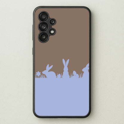 Bunny Outline   - Easter Phone Case for Galaxy A13