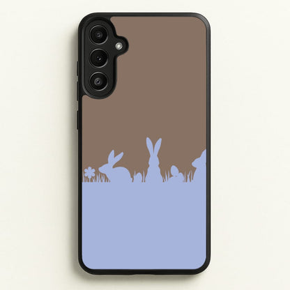 Bunny Outline   - Easter Phone Case for Galaxy A36