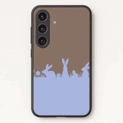 Bunny Outline   - Easter Phone Case for Galaxy S24