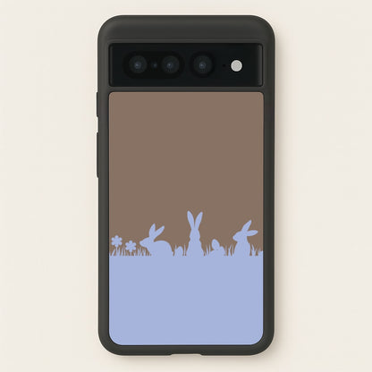Bunny Outline   - Easter Phone Case for Google Pixel 7 Pro