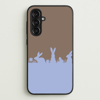 Bunny Outline   - Easter Phone Case for Galaxy A16