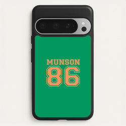 Munson 86 - Green  - Stranger Things Phone Case for Google Pixel 9 Pro XL