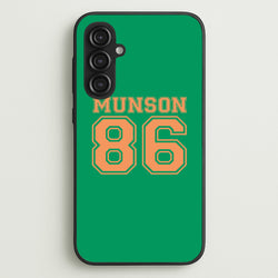 Munson 86 - Green  - Stranger Things Phone Case for Galaxy S23FE