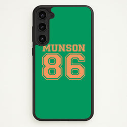 Munson 86 - Green  - Stranger Things Phone Case for Galaxy S23
