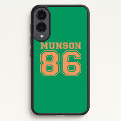 Munson 86 - Green  - Stranger Things Phone Case for Galaxy S25 Edge