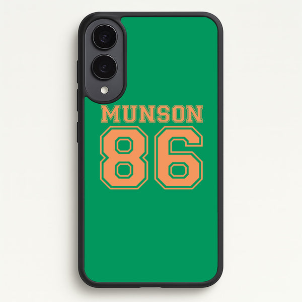 Munson 86 - Green  - Stranger Things Phone Case for Galaxy S25 Edge