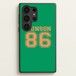 Munson 86 - Green  - Stranger Things Phone Case for Galaxy S25 Ultra
