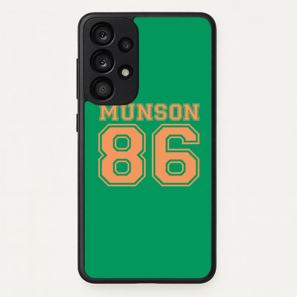 Munson 86 - Green  - Stranger Things Phone Case for Galaxy A33